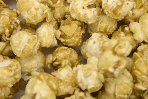 Dies Ist Ein Foto Von Süßem Karamell Popcorn — Stockfoto