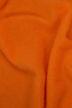 Bu, turuncu neon kumaşın bir fotoğrafı.