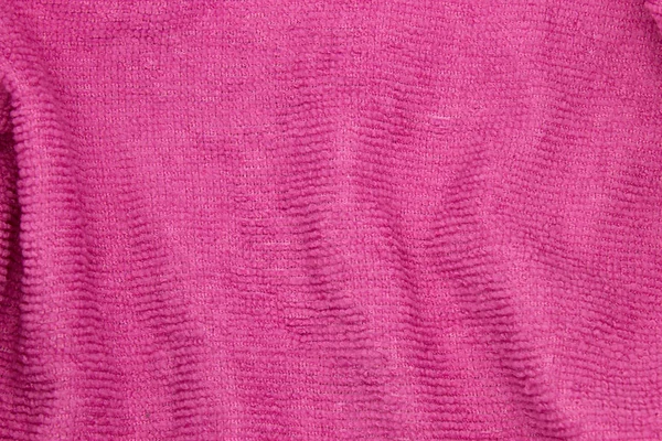 Jest Fotografia Różowego Teksturowanego Tła Tkaniny — Zdjęcie stockowe