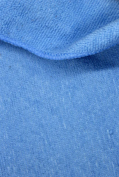 Questa Una Fotografia Uno Sfondo Tessuto Strutturato Blu — Foto Stock
