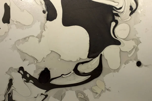 Esta Una Fotografía Fondo Marmolizado Abstracto Blanco Gris Negro Creado —  Fotos de Stock