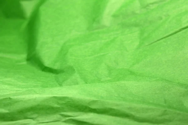 Yeşil Bir Kağıt Mendilin Fotoğrafı — Stok fotoğraf