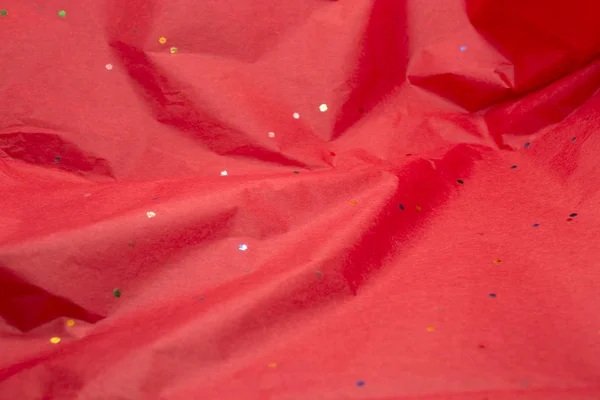 Ini Adalah Foto Dari Latar Belakang Kertas Merah Confetti — Stok Foto