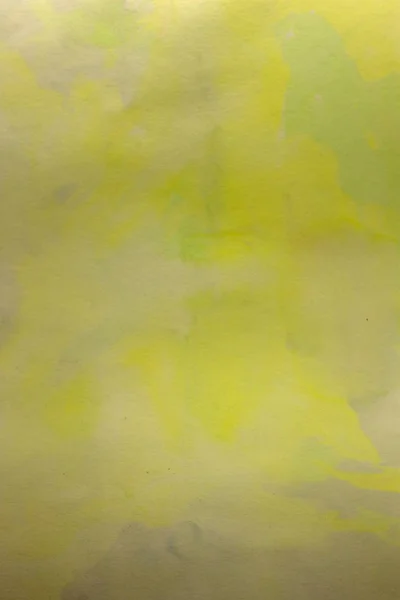 Esta Uma Fotografia Fundo Abstrato Verde Amarelo Criado Usando Aquarelas — Fotografia de Stock