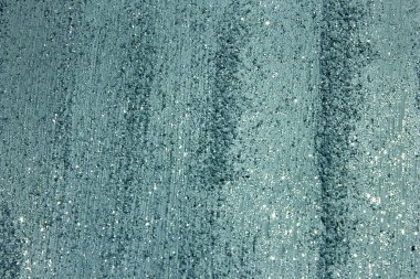 Parlak mavi desenli akrilik boya.