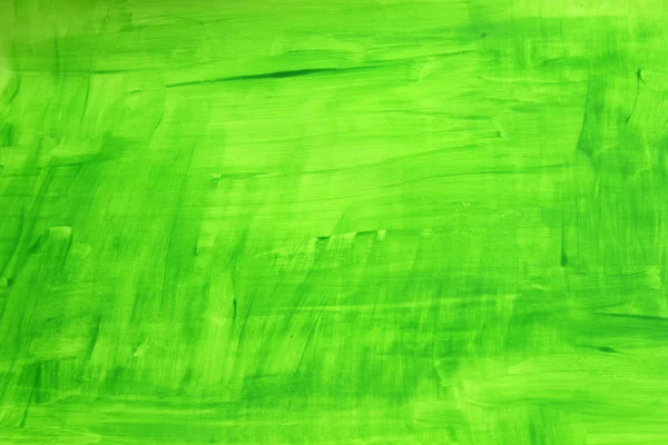 绿色丙烯酸涂料背景 — 图库照片