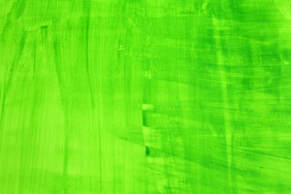 Green Acrylic Paint Background — Stock Photo, Image