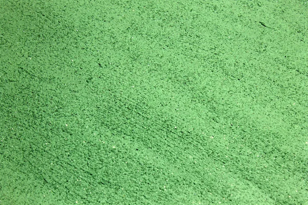 Zelená Lesklá Texturovaná Akrylová Barva Třpytivým Pozadím — Stock fotografie