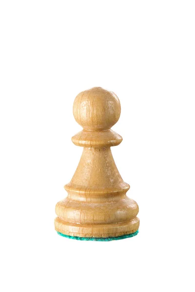 Pawn chess figure isolated on the white background — Stock Photo, Image