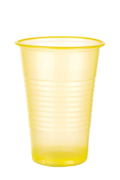 Sarı tek kullanımlık su Kupası