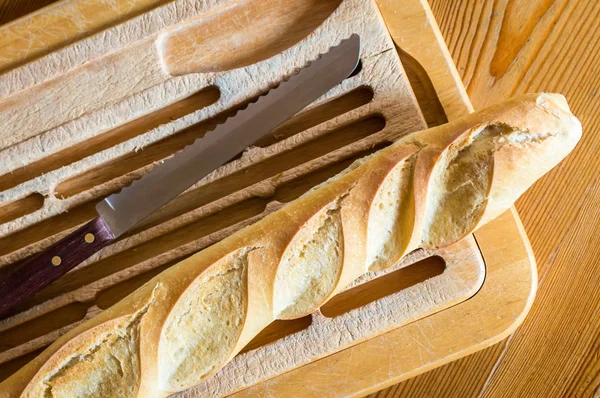 Baguete de pão francês — Fotografia de Stock