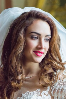 güzel gelin portresi