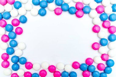 Renkli Çikolata kaplamalı şeker