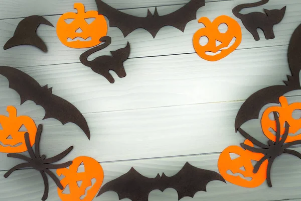 Cadılar Bayramı tatil arka plan çerçevesinde yaptı