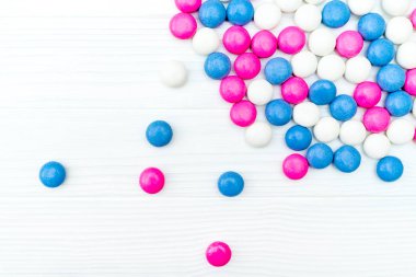 Renkli Çikolata kaplamalı şeker