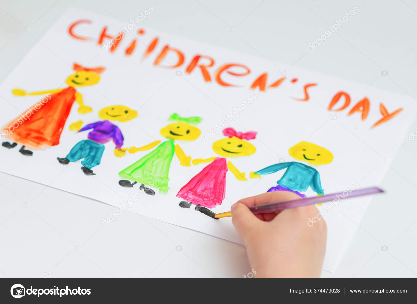 Children's Day Drawing | Children Day Drawing | How to Draw Children Day  Easy | Children Day Drawing - YouTube