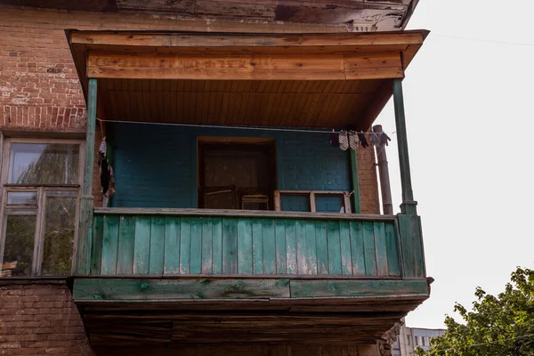 Habitable European Balcony Summer — Stock Photo, Image