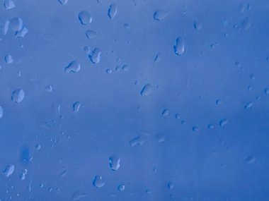 Mavi su damlaları arka plan