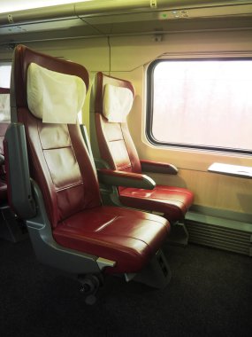 Trenin Avrupa 'da uzun ve kısa mesafeli iç kısımları