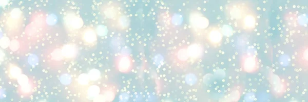 Kerst achtergrond. Feestelijke elegante abstracte achtergrond met bokeh lichten en sterren. abstracte banner voor website, veelkleurige paarse bokeh, wazige achtergrond, onopvallende achtergrond — Stockfoto