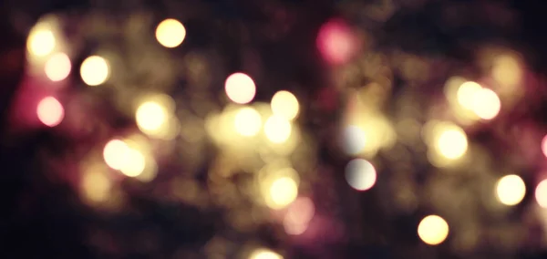 Christmas background. Festive elegant abstract background with bokeh lights and stars — Stock Photo, Image