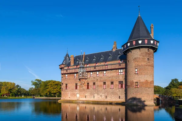 Castillo 'de Haar', en la provincia de Utrecht, Países Bajos — Foto de Stock