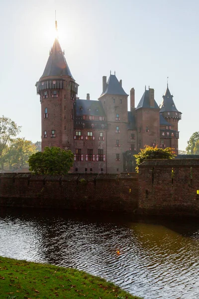 Castillo 'de Haar', en la provincia de Utrecht, Países Bajos — Foto de Stock