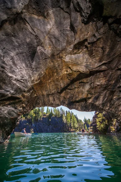 Canyon Ruskeala in Karelia — Stock Photo, Image