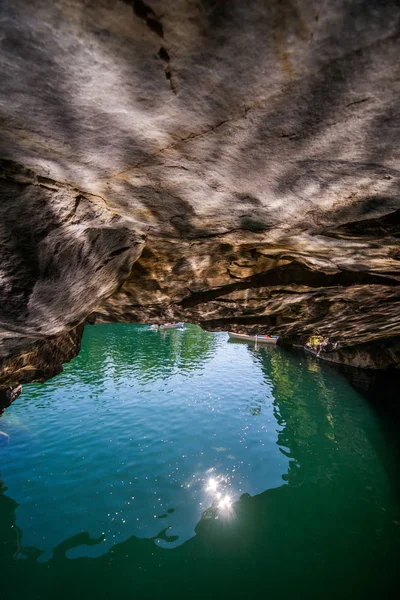 Canyon Ruskeala in Karelia — Stock Photo, Image