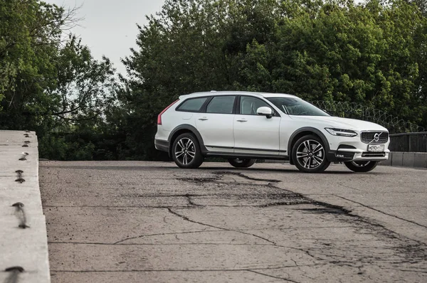 Moscú Rusia Mayo 2017 Volvo V90 Cross Country Vista Frontal — Foto de Stock