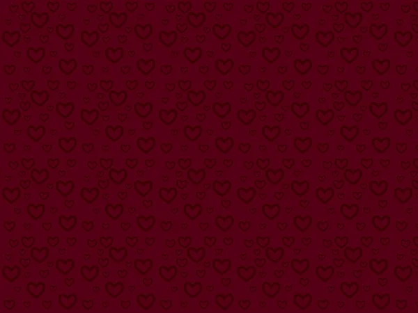 Fondo corazones de chocolate — Vector de stock