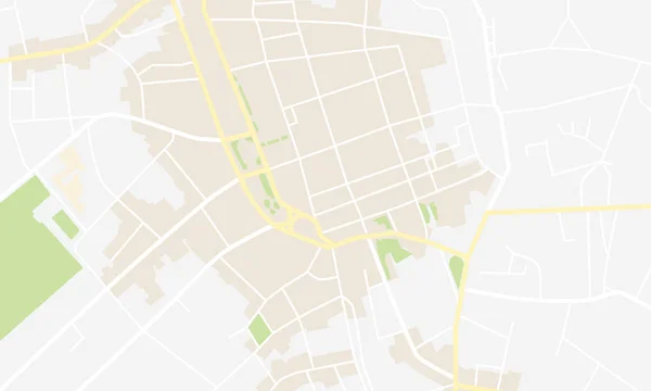 MAPA ciudad LVIV — Vector de stock