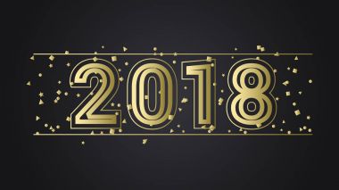 Sanat özgün tasarım yeni yıl 2018