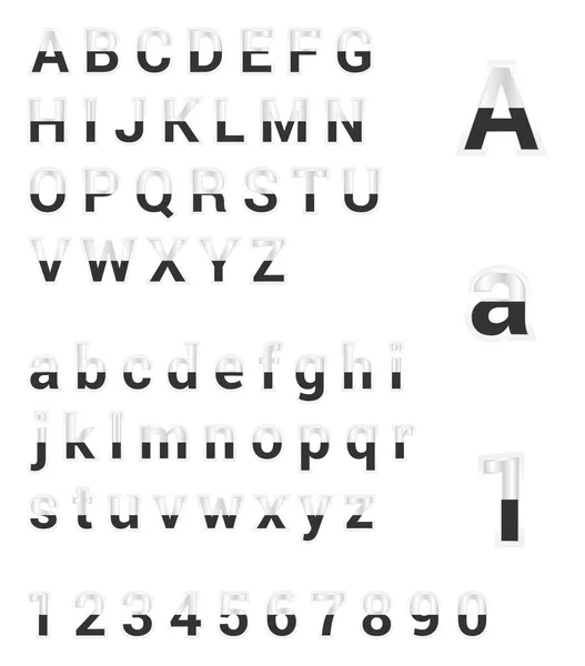 Diseño Arte Alfabeto Original — Vector de stock