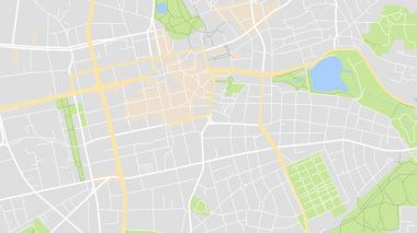 tasarım vektör harita şehir