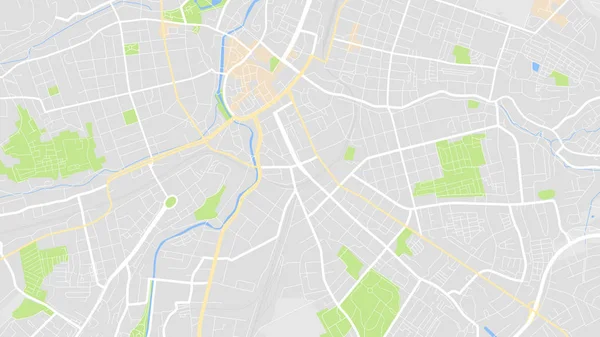 デザインのベクトル地図の都市 — ストックベクタ