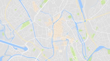 tasarım vektör harita şehir