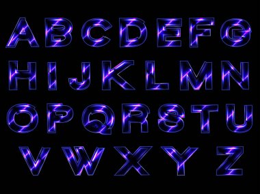 Sanat Tasarım orijinal alfabesi