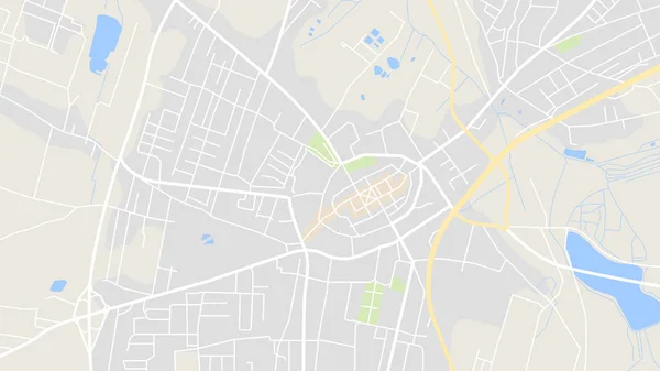 デザインのベクトル地図の都市 — ストックベクタ