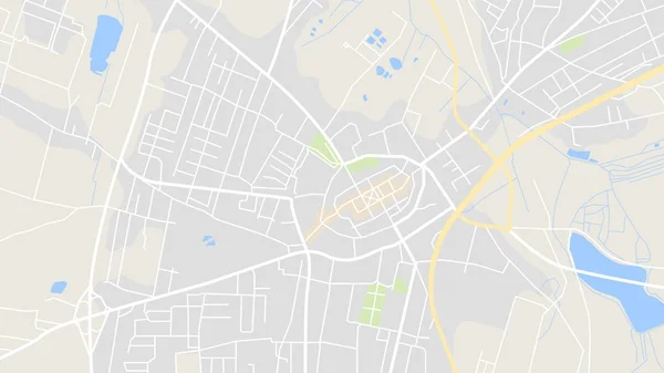 デザインのベクトル地図の都市 — ストックベクタ