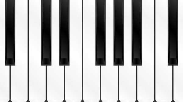 Arte Original Design Piano Botão — Vetor de Stock