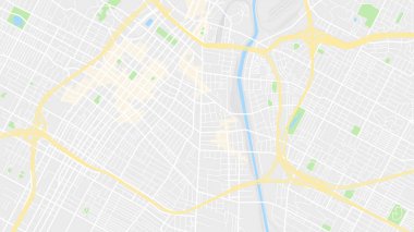 vektör harita şehir Los Angeles tasarım