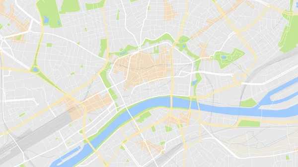tasarım vektör harita city Frankfurt