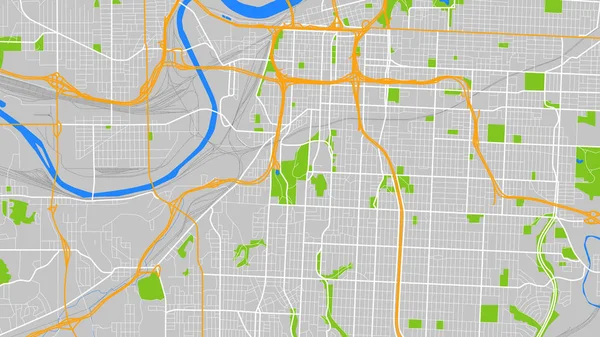 tasarlamak vektör harita kansas city