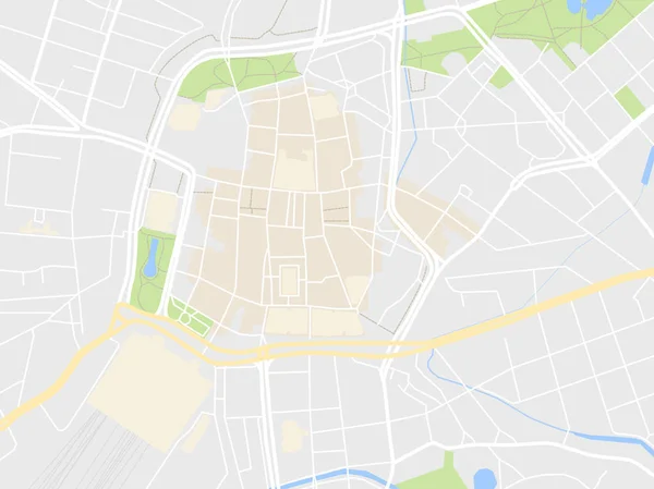 tasarım vektör harita şehir Leipzuh