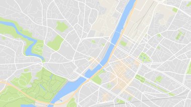 tasarım vektör harita şehir