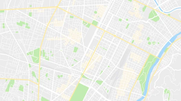 Diseño Vector Mapa Ciudad — Vector de stock