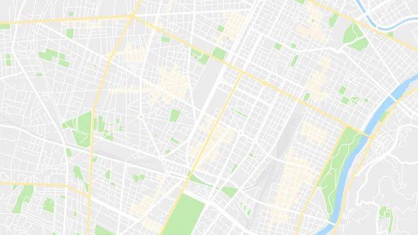 Design Vector Map Cidade —  Vetores de Stock