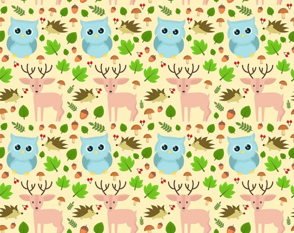 Tatlı sorunsuz orman desen tasarım. 