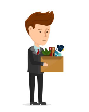 Vektör karikatür modern trendy şık daire 